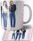 TusRelojes BlackPink K-Pop Tasse en Céramique Blanche 325ml Mug