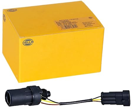 HELLA 6PU 009 145-391 Sensor, Speed/Speed – 12 V – 3-Pin – Screw Ring – Cable: 50 mm