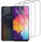 Pcircb [3+3 Pièces] Verre Trempé Compatible avec Samsung Galaxy A50 vitre protection, 3pcs protection écran et 3pcs Caméra Arrière Protecteur, 9H Dureté, HD, Sans Bulles, pour Samsung Galaxy A50