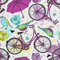 HEKO PANELS Stoff Oxford Wasserdichte Meterware Canvas-Stoff Polyester Stoff Zum Nähen Nähstoffe Dekostoffe Wasserabweisend Blickdicht Fahrrad Spatz Wasserfarbe 1 Meter 155 x 100 cm, DX845