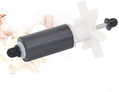 Filter Impeller Submmersible Pump, Aquarium Canister Filter Pump, White Stainless Steel Seal Kit, for Pool Courtyard