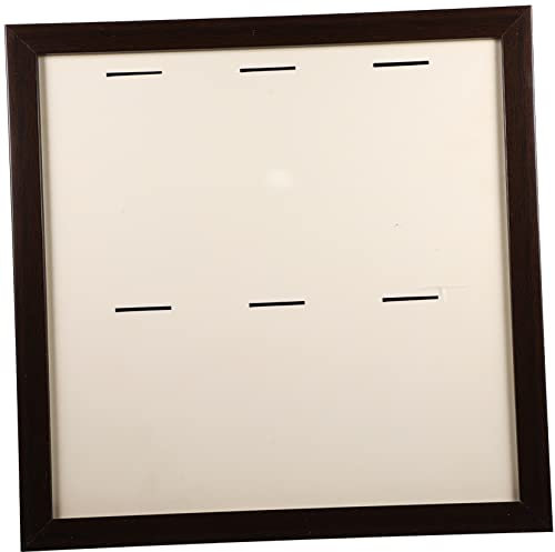 Medaillenrahmen Kasten Medaillenanzeigerahmen Abzeichen, Das Behälter Anzeigt Medaillenhalterrahmen Pin Vitrine Marathon-medaillen-vitrine Abzeichen Bildhalter Medaillenständer Massivholz