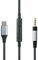 USB C to 2.5mm Audio Cable Compatible with Bose Noise Cancelling 700 QC35 QC35ii QC45 Headphones Microphone with Remote Control Compatible with iPhone 15/15 Plus/15 Pro, Compatible with iPad