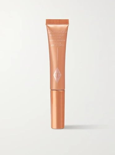 Charlotte Tilbury Original | HOLLYWOOW Contour Wand Fair-M | Flüssiger Rouge; Highlighter & Maquil in Stick für Gesichtskonturen | 12 ml (PEACHGASM, 12 ml.)