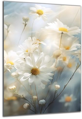 DARO Design - Wand-Bild auf 6mm HDF 30x20 cm Boho Style Nahaufnahme - Wand-Deko Bilder Geschenk