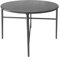 Kynast Metall Beistelltisch rund 50 cm anthrazit Metalltisch Garten Terrasse