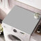 60cm x 60cm Washer and Dryer Cover For Top, Non-Slip Washing Machine Top Protector Mat, Dust-Proof Machine Washer and Dryer Top Cover Mat Most Washers,Home Kitchen Laundry Room (Grey)