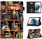 BYCeKe for Samung Galaxy Tab A8 Case 10.5-inch 2022 (Models: SM-X200 /SM-X205 /SM-X207) Slim PU Leather Galaxy A8 Case Smart Folding Cover Stand with Auto Wake/Sleep Pencil Holder, Cat Bookshelf