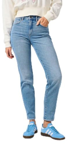 Wrangler Damen Jeans Straight, Straight Fit, Gerades Bein