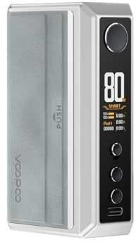 Voopoo | Drag 5 Mod Silver | 177W | 2x 18650 batteries needed (no included) | Ohne nikotin