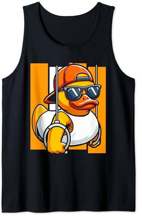 Ringe Artistic Gymnastics Duck Gymnast Tank Top