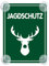 Jagdschutz Schild für Auto mit 4x Saugnapf - Jagd Saugnapfschild Autoschild Acrylschild für Jäger Windschutzscheibe 90x120mm