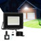 30W Projecteur LED Extérieur avec Détecteur de Mouvement, Capteur Amovible, IP65 Étanche, 3000LM 6500K Blanc Froid - Spot de Sécurité pour Jardin, Garage et Cour