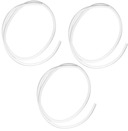 KONTONTY 3 Stück Transparente Pvc-schläuche Für Wasserstandsschalter Der Waschmaschine Wasserspender Sowie Aquariumschlauch Hochfestes Material
