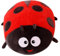 Marienkäfer Plüschtier, Käfer Plüschkissen Süßes Weiches Kuscheltier Umarmung Spielzeug Für Geburtstag Valentinstag Kinder Heimdekoration(Red,35cm/13.8in)