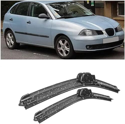 limpiaparabrisas Delantera para Seat Ibiza MK3 6L 2002-2005 21+19, Escobilla Coche Limpiaparabrisas Delantero