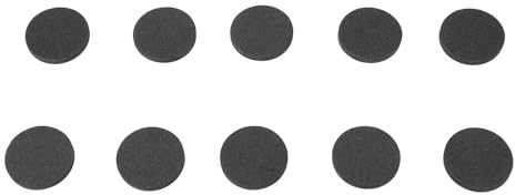 Cuifati Speaker Isolation Pads,1 Inch Non - Skid Speaker EVA Pads with Adhesive, Speaker Isolation Feet for Record Player Isolation, for Subwoofer, Subwoofer, Guitar Amps