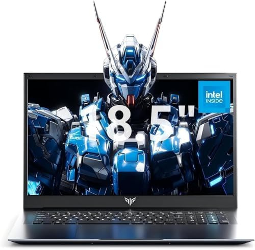 Tivique 2026 Ordinateur Portable 18,5 FHD, PC Portables 13e Processeur 4-cœurs N150 (jusqu'à 3,60 GHz) 16 Go RAM, 512 Go SSD M.2, 1080 écran HD, WiFi 5, BT 5.2, USB 3.2, Longue Durée 8000mAh