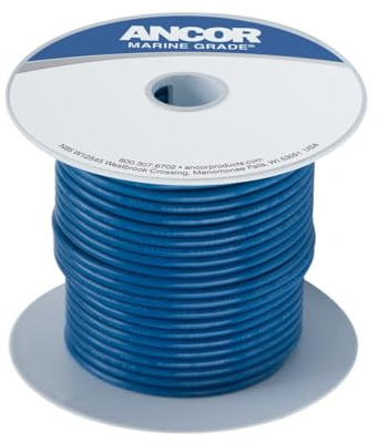 Ancor 639 – 108110 Marine Grade Cable Main, Color Blue, 5.26 mm2, 30.5 M