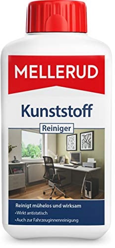 MELLERUD Kunststoff Reiniger | 1 x 0,5 l | Wirkungsvolles Mittel gegen hartnäckige Verschmutzungen auf Allen Kunststoffoberflächen