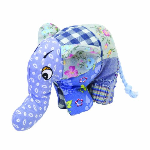 Rosewood Patch Elephant Dog Toy