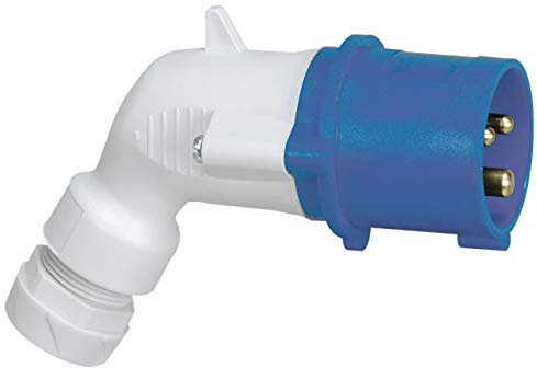 Legrand 056473 Fiche Mobile Coudée, 2P+T, 32A, 200V à 250V