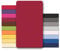CelinaTex Jersey Topper Spannbettlaken Lucina 90x200-100x200cm Bordeaux rot 100% Baumwolle gekämmt bis 12cm Matratzenhöhe Spannbettbezug, Leintuch, Bettlaken, elastisch, Strech, Oeko-Tex