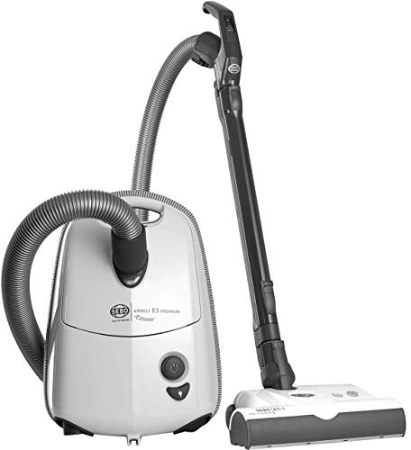 SEBO E3 Premium ePower Boost 890W Bagged Cylinder Vacuum Cleaner in White