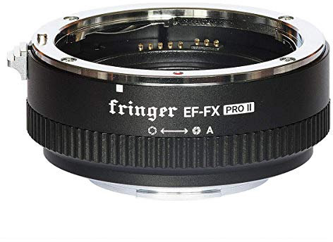 EF-FX PRO II Fringer Autofokus-Adapter integrierte elektronische Blende für Canon EOS EF Sigma Tamron Objektiv an Fujifilm Fuji Mirroless Kamera