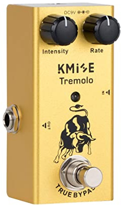 lotmusic Tremolo Electric Guitar Effects Pedal Mini Single Type DC 9V True Bypass