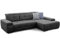 Cavadore Ecksofa Mistrel mit verstellbaren Kopfteilen, L-Form Sofa mit leichter Fleckentfernung dank Soft Clean, geeignet für Haushalte mit Kindern, Haustieren, 273 x 77 x 173, dunkelgrau