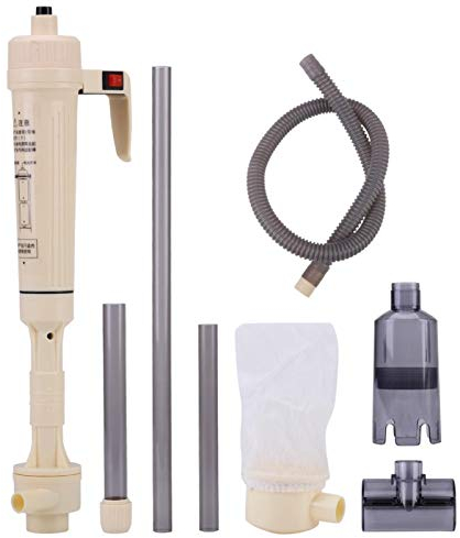 Battery Powered Aquarium Gravel Cleaner Fish Tank Siphon Water Change Cleaning Tool Aquarium Sand Vacuum Aquarium Water Change Battery Operated Aquarium Cleaner