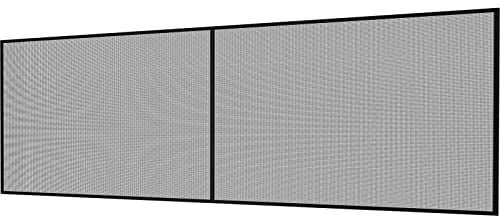 VEVOR Garagentorgitter, 549 x 213 cm für 2 Autos, 2,6 kg robustes Glasfasernetz für schnellen Einstieg mit selbstdichtendem Magneten und beschwerter Unterseite, kinder-/haustierfreundlich