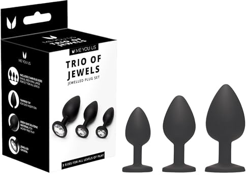 Me You Us Trio Of Jewels Black