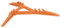 Harrington Marley UK SELLER | Folding Gas Tank Bracket Stand | Gas Canister Tripod Holder | Gas Stove Bottle Rest Orange Camping Shelf Stand | Picnic