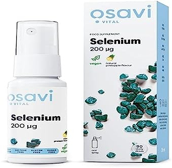 Osavi Selenium Oral Spray, 200mcg (Pineapple) - 26 ml.