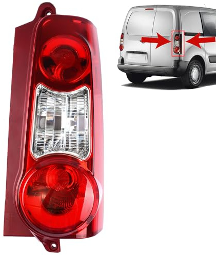 ROBUST Rechts Heckleuchte für Peugeot Partner Citroen Berlingo 6351FJ 2008-2012