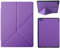 Custodia in pelle PU for e-book adatta for Kobo Aura One 7.8 pollici 2016 e-book Smart Sleep Fall Protection Stand Case(Purple)