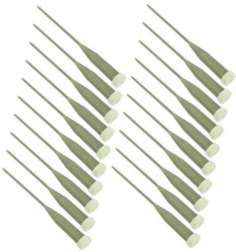 SEWACC 50 Pezzi Tubo per piantare Arrangiamenti Floreali portafiori per Tomba Tubi per Fiori per fioristi fiale per composizioni Floreali Tubi dell'Acqua per fioristi plastica Green