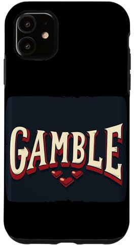 Hülle für iPhone 11 Tolles Gamble-Statement-Kostüm