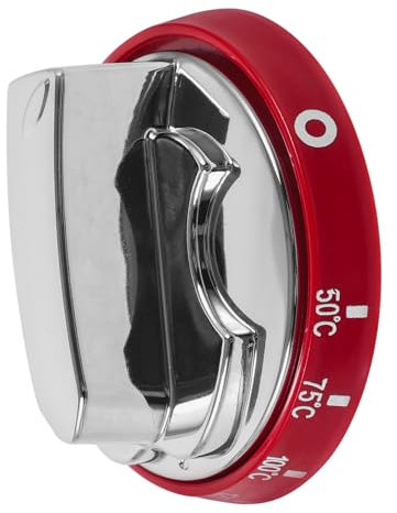 Angoily Oven Knob Thermostat Gas Stove Accessory Stove Knob for Oven Replacement Safety Cover Plate for Hotplate