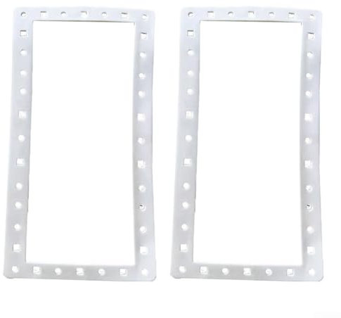 Lot de 2 joints d'étanchéité en silicone pour skimmer Hayward Dyna-Skim SPX1091GW SP1091WM