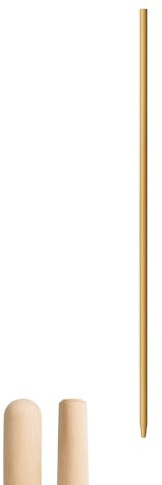 STIL STECKER SCHaufelstab Gabel Harke für Paravents Pflanzen Garten Besen Mopp (28mm 150cm 1x)