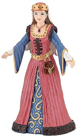Papo -Handbemalt - Figuren -Mittelalter-Fantasy -Mittelalterliche Königin-39048-Sammelbar-Für Kinder - Geeignet für Jungen und Mädchen - Ab 3 Jahren