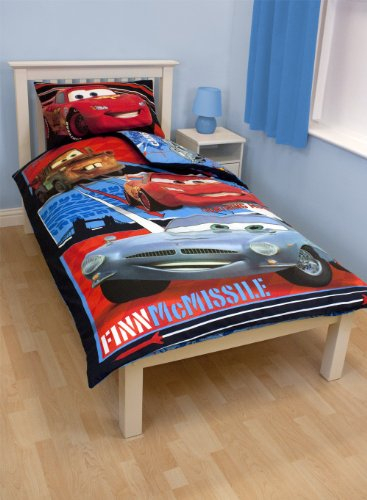 Character World Disney Cars 2, Set Bettbezug 135 x 200 cm [für Großbritannien]