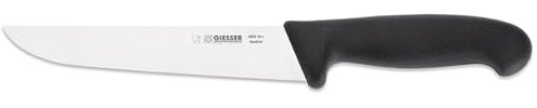 Johannes Giesser Messerfabrik Schlachtmesser mit schmaler Form Messer, Grau, 18 cm