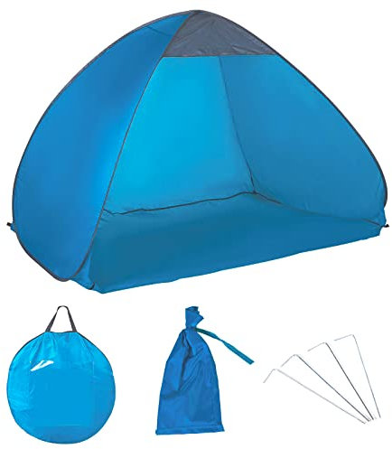 Pop Up 2 Man Beach Camping Festival Fishing Garden Kids Tent Sun Shelter