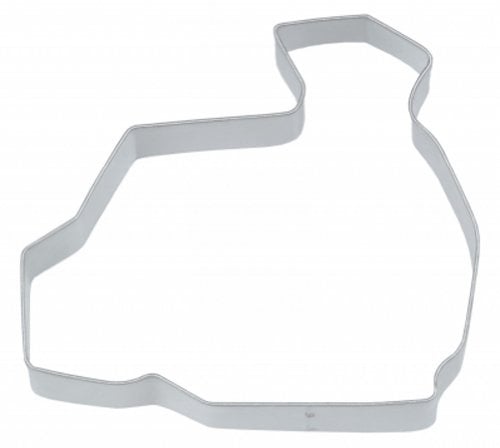 Ausstechformen, Berliner (Stadt-) Bezirke, Umrisse zur Auswahl, Edelstahl (Berlin - Wilmersdorf-Charlottenburg)