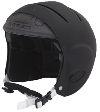 OCEAN Wasserhelm Dolphin Schwarz matt L/XL