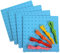 EDUPLAY Giga Playboard Blau, 4er Set